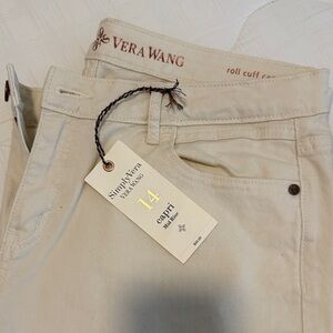 Vera Wang Women’s Khaki Chinos